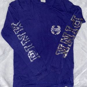 Blue PINK long sleeve